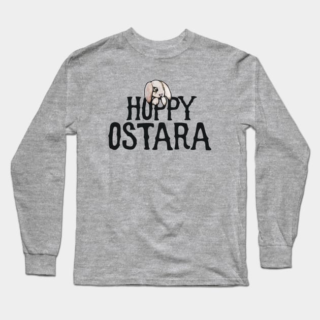 Hoppy Ostara Long Sleeve T-Shirt by bubbsnugg